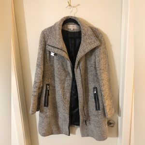 Calvin Klein Grey Peacoat